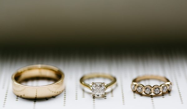 Putting Wedding Rings in a Beautiful Light